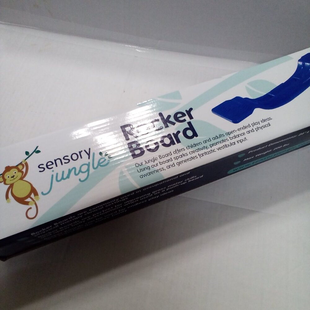 Sensory Jungle Rocker Board Occupational Physical Therapy Balance Kids Adults